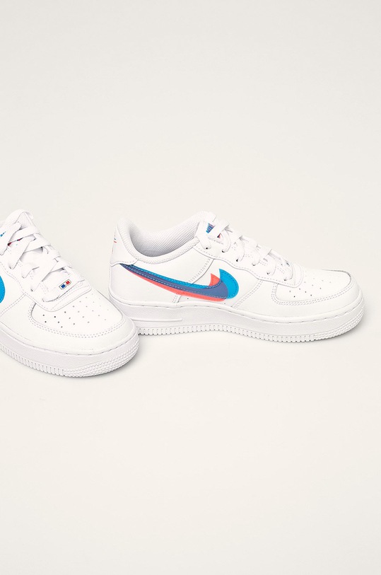 Nike Kids - Detské topánky Air Force 1 Lv8 BV2551 biela AW19