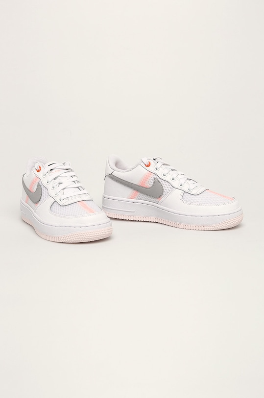 Nike Kids - Detské topánky Air Force 1 LV8 1 AV0743 biela AW19