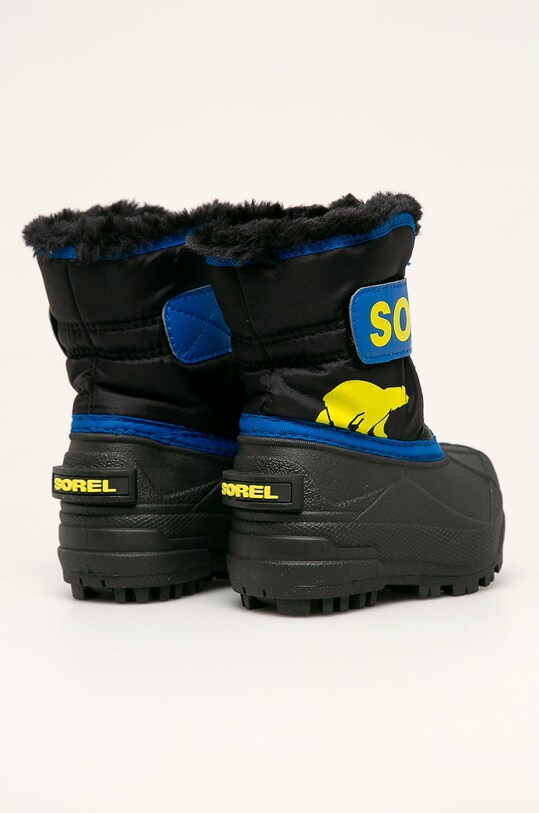 Băieți sorel - Cizme de iarna copii snow Commander 1869562. negru