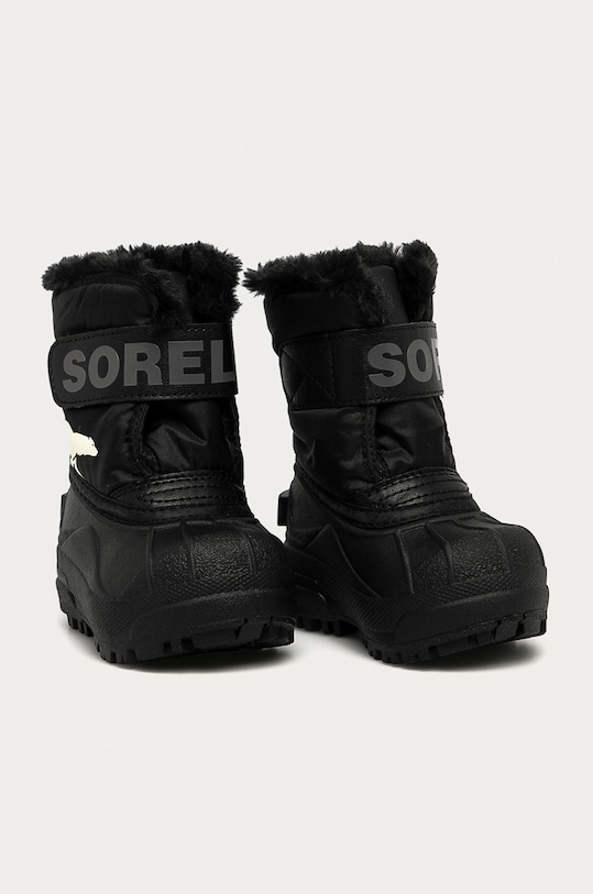Sorel - Παιδικές μπότες χιονιού Snow Commander μαύρο 1869562.