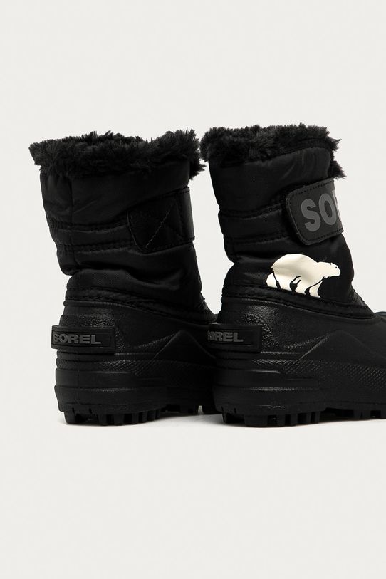 Sorel - Детские сапоги Snow Commander 1869562. чёрный AW20