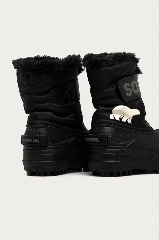 Sorel - Παιδικές μπότες χιονιού Snow Commander 1869562. μαύρο AW20