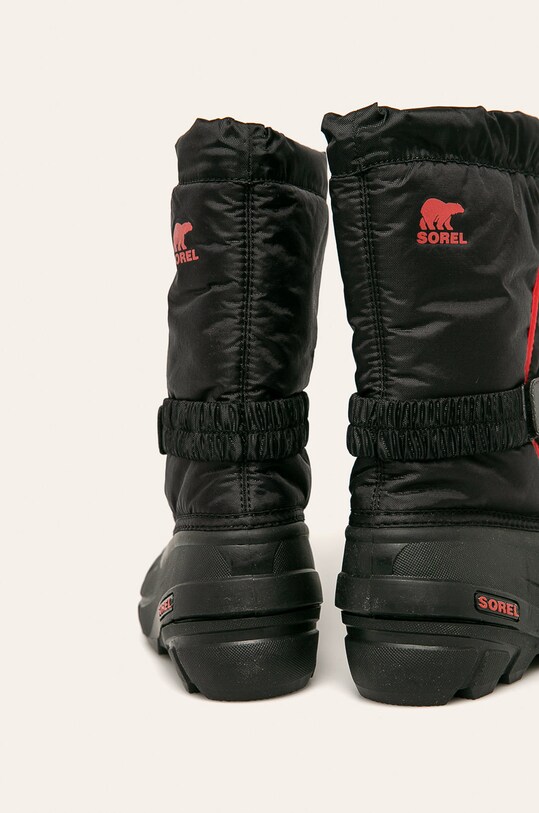 Chłopiec Sorel śniegowce dziecięce Youth Flurry 1855251. czarny