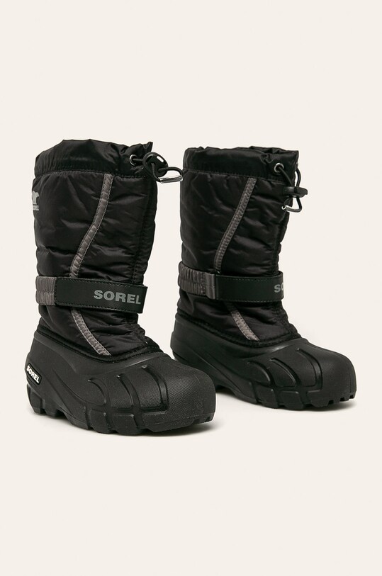 Sorel Дитячі чоботи Youth Flurry 1855251. чорний AW19