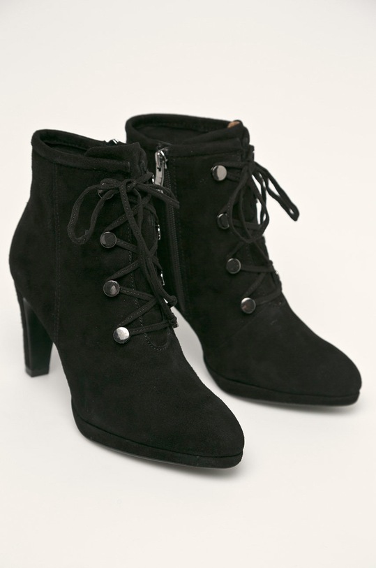 Caprice - Botine 9.9.25103.23.004 negru AW19