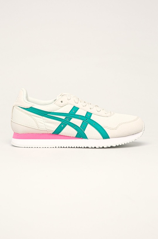 Asics Tiger - Pantofi Runner imitatie de piele intoarsa bej 1192A126
