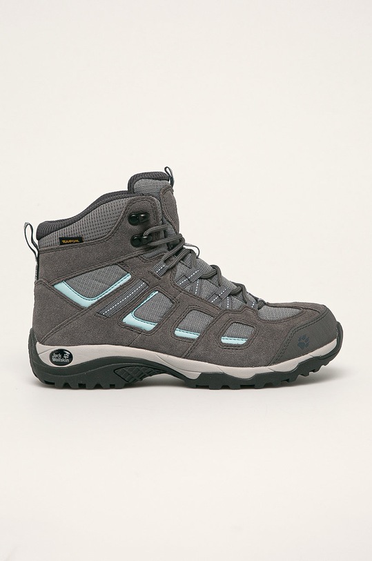 Jack Wolfskin - Pantofi Vojo Hike 2 Texapore Mid W textil gri 4032381