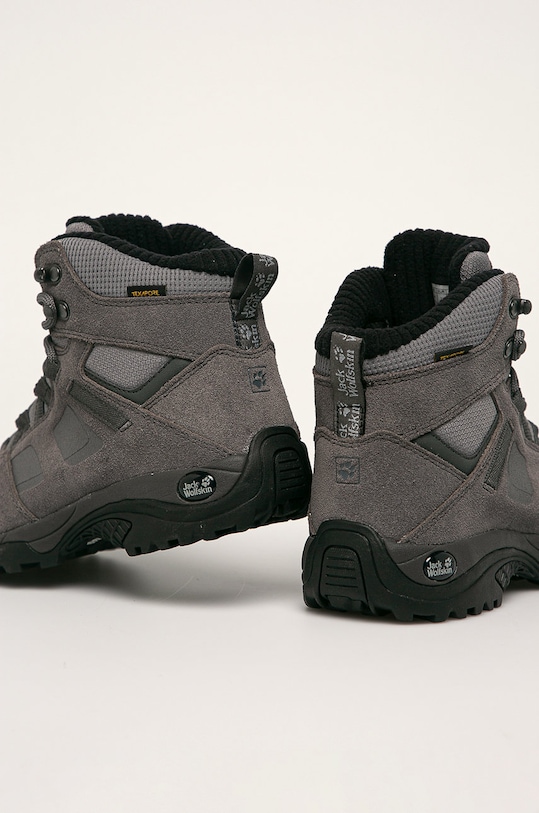 Obuv Jack Wolfskin - Topánky Vojo Hike 2 WT Texapore Mid 4035561 sivá