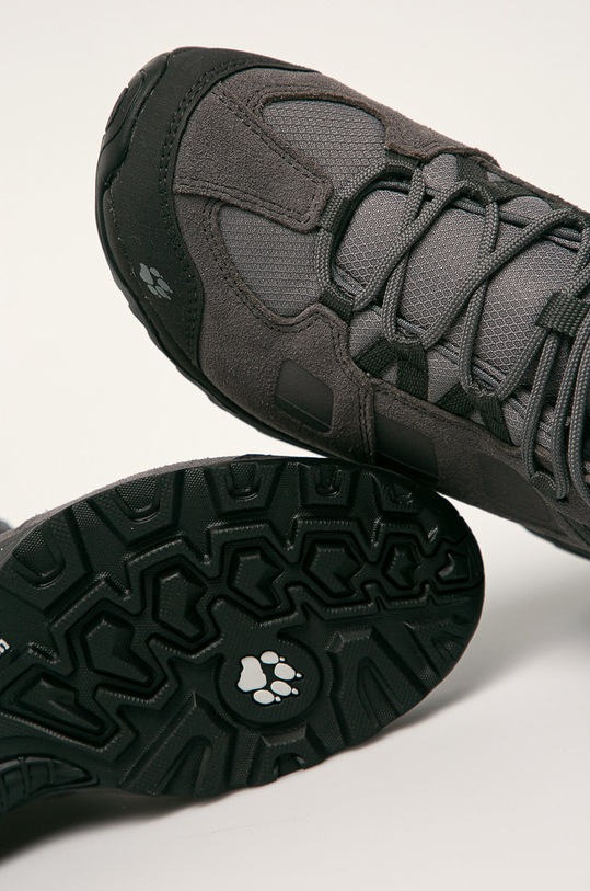 Jack Wolfskin - Topánky Vojo Hike 2 WT Texapore Mid sivá 4035561