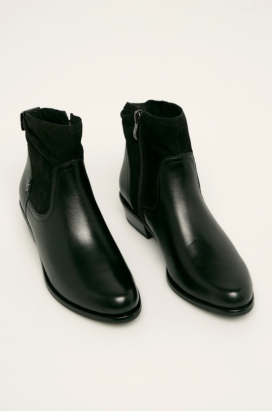 Caprice - Cizme de piele 9.9.25335.23.019 negru AW19