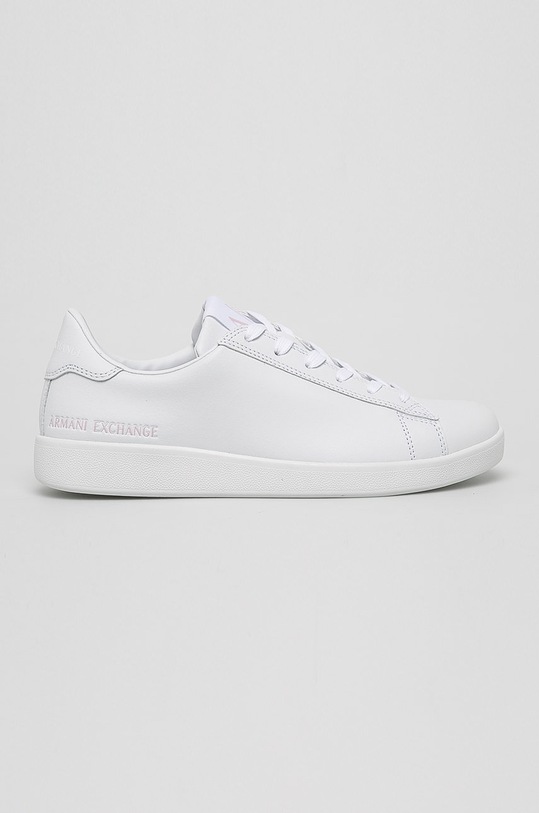 Armani Exchange - Обувки изкуствен бял XDX032.XV161