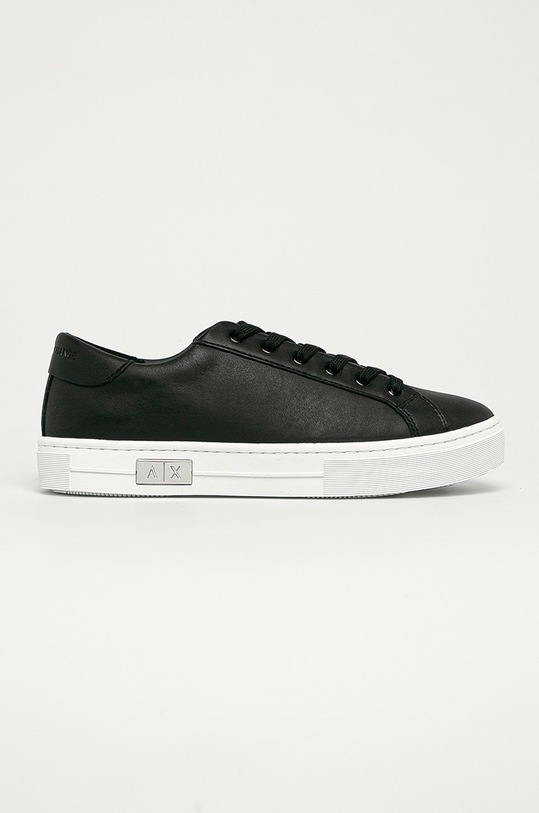 Armani Exchange - Boty plochá černá XDX027.XCC14