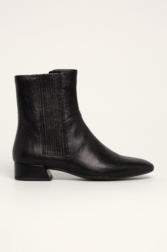 Vagabond Shoemakers - Kožené nízké kozačky Joyce nezateplené černá 4808.201.20.JOYCE