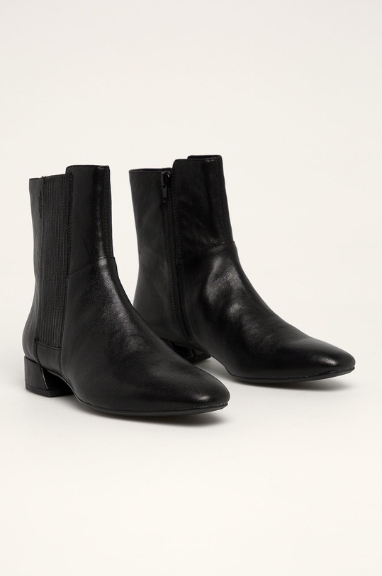 Vagabond Shoemakers - Kožené nízké kozačky Joyce 4808.201.20.JOYCE černá AW19