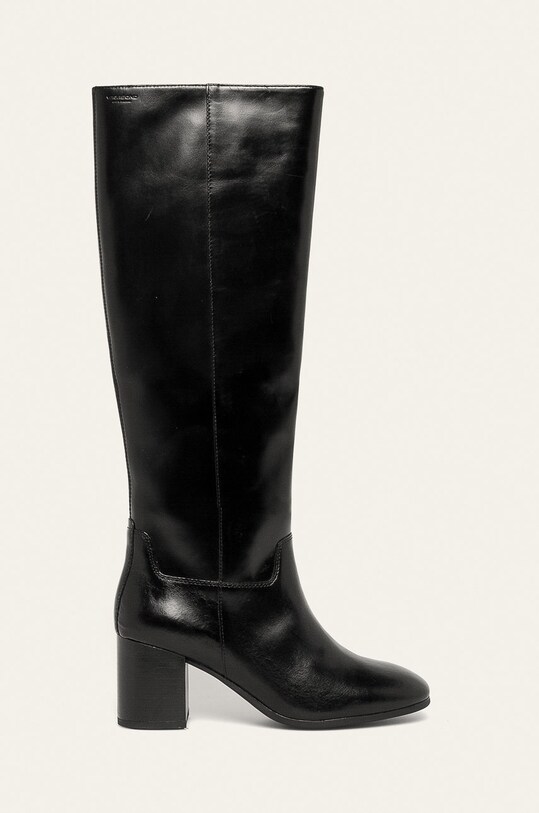 Vagabond Shoemakers - Bőr csizma Nicole magas fekete 4821.001.20.NICOLE