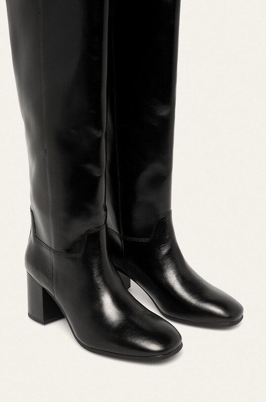 Vagabond Shoemakers - Bőr csizma Nicole 4821.001.20.NICOLE fekete AW19