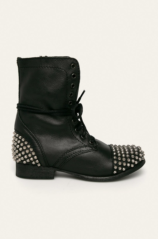 Steve Madden - Боти Tarney Biker гладка кожа черен SM11000129