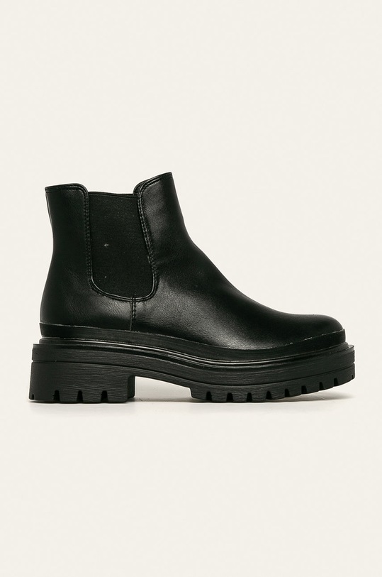 Steve Madden - Botki imitacja skóry licowej czarny SM11000790