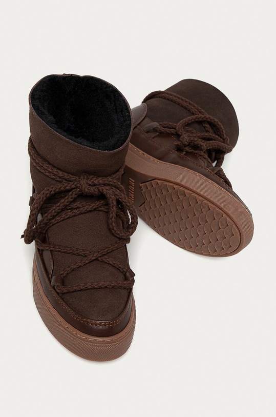 Inuikii Kožené sněhule hnědá 70202.5