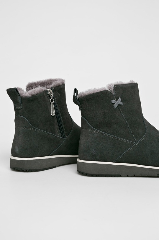 Obuwie Emu Australia botki W11026.Beach.DRK.GREY szary