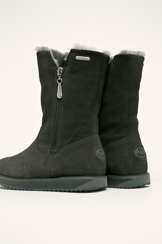 Obuwie Emu Australia botki W11561.Gravelly.DRK.GR szary