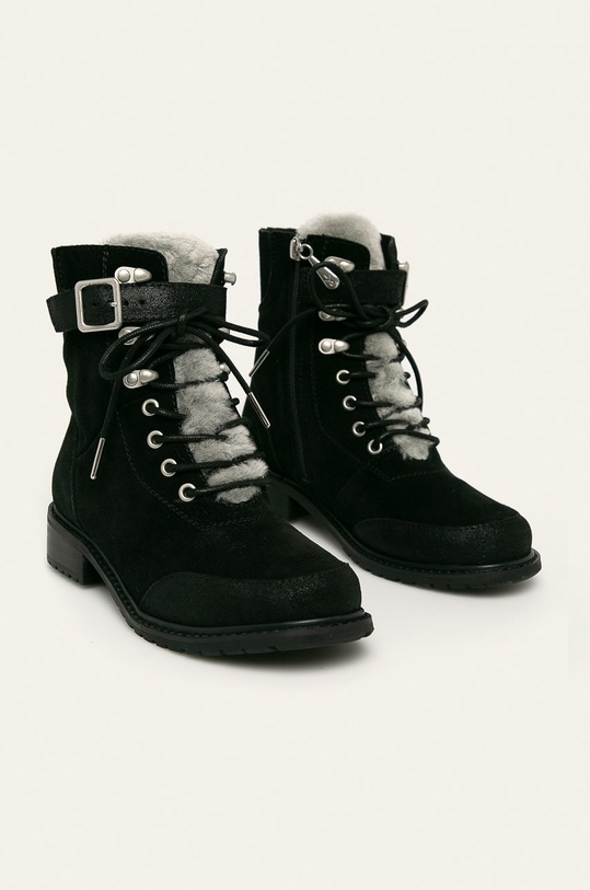 Emu Australia botki Waldron W12049.Waldron.BLK czarny AA00