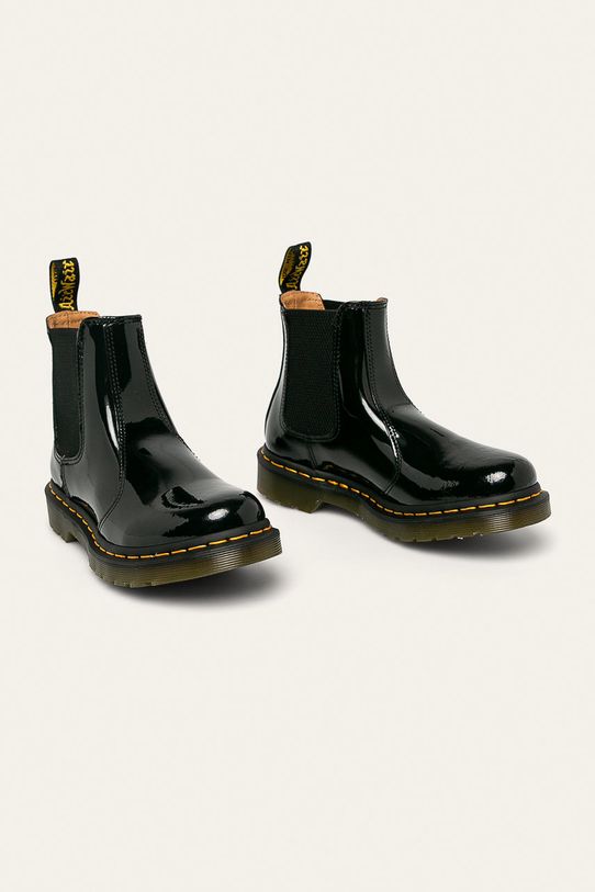Δερμάτινες μπότες τσέλσι Dr. Martens 2976 DM25278001 μαύρο AW21