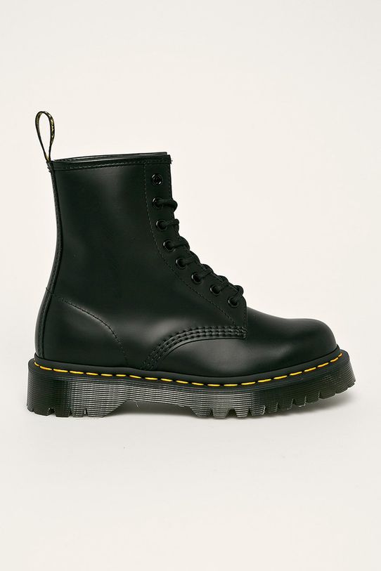 Dr Martens - Čizme zrnata koža crna DM25345001