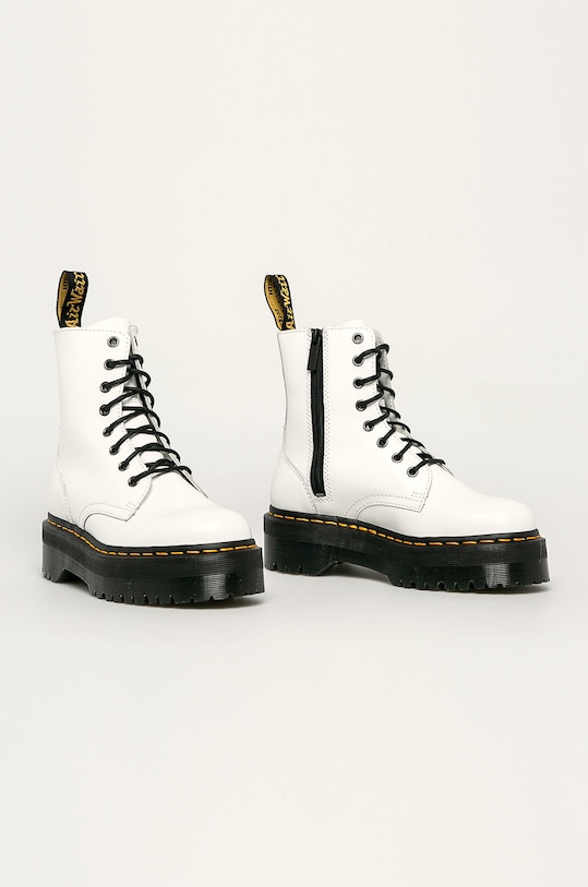 Dr Martens - Kožené workery DM15265100 biela AA00