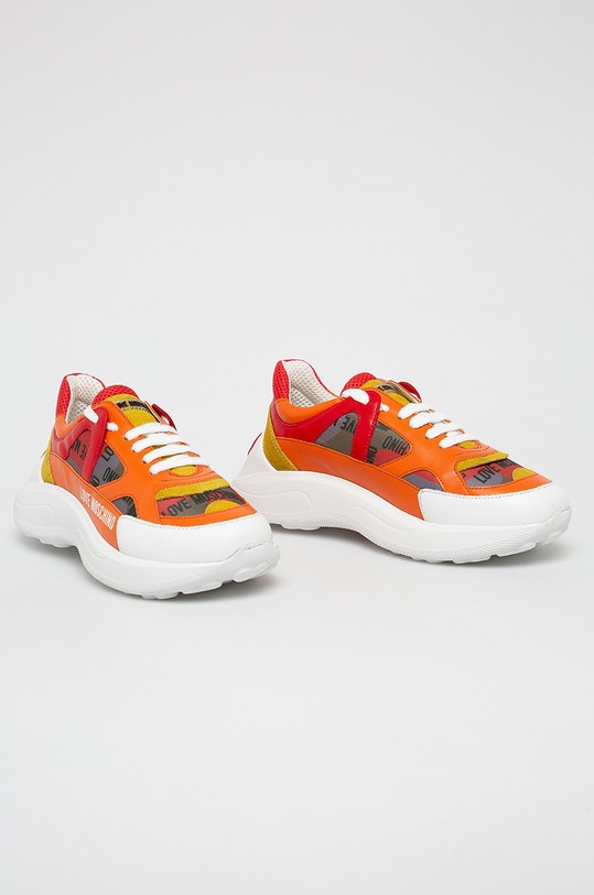 Love Moschino - Cipő JA15306G18IU450A narancssárga AW19