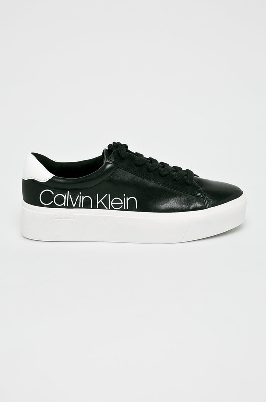 Calvin Klein - Topánky plochá čierna E6291