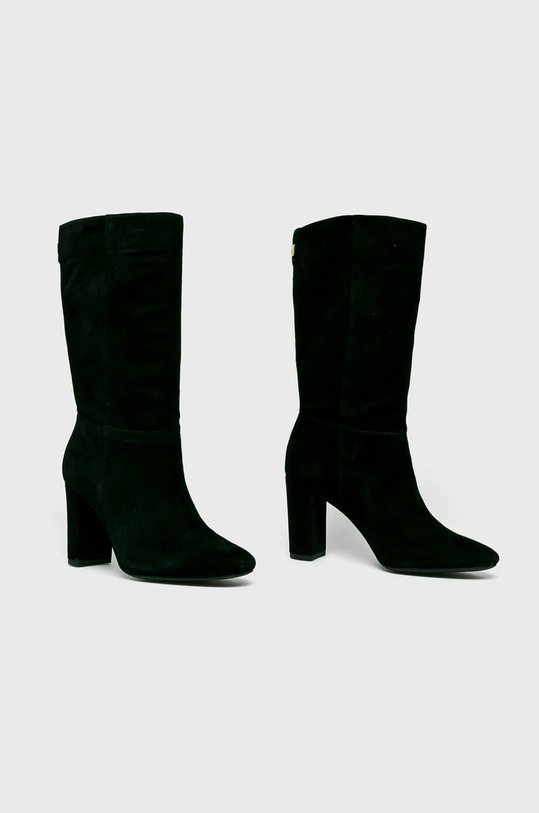 Lauren Ralph Lauren - Nízké kozačky 802757652001 černá AW19
