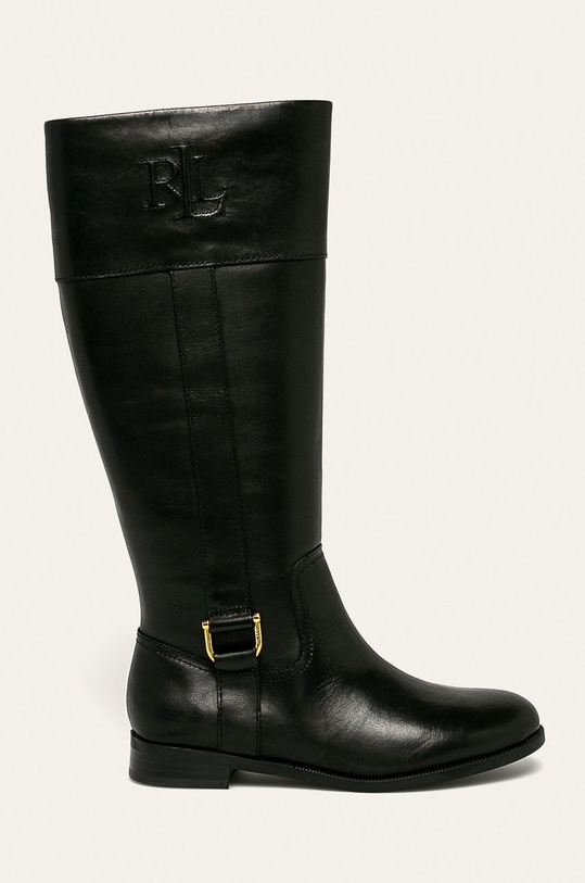 Lauren Ralph Lauren - Vysoké čižmy nezateplené čierna 802755644001