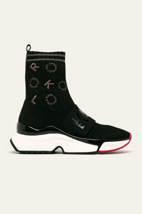 Karl Lagerfeld - Botine neizolat negru KL61661