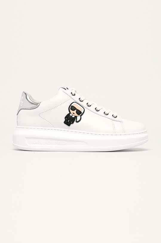 Karl Lagerfeld - Pantofi platformă alb KL62530