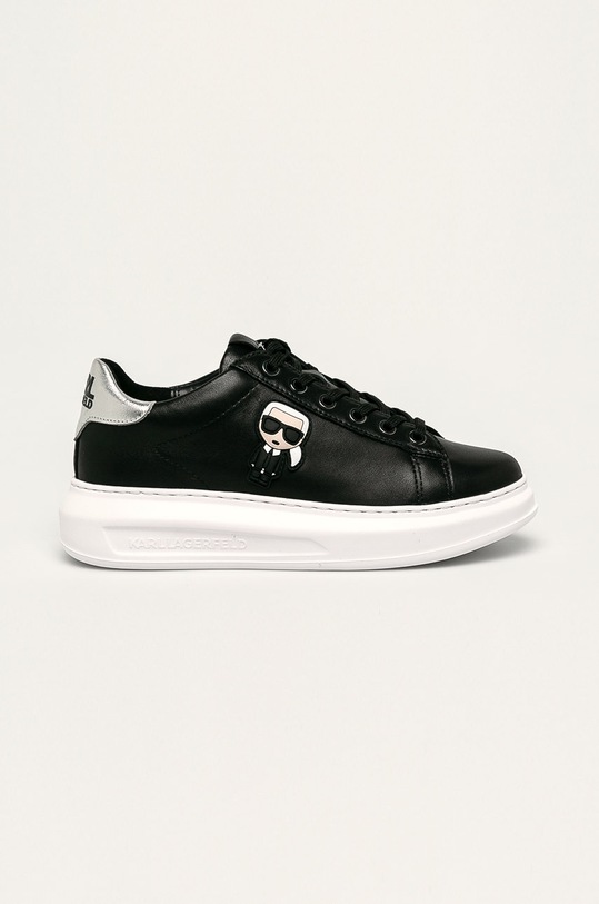 Karl Lagerfeld - Pantofi platformă negru KL62530