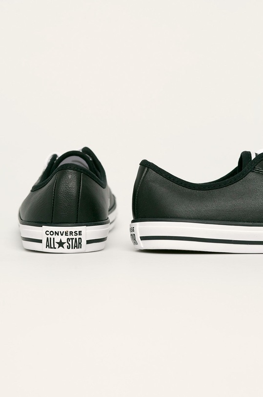 Boty Kožené tenisky Converse C564985 C564985 černá