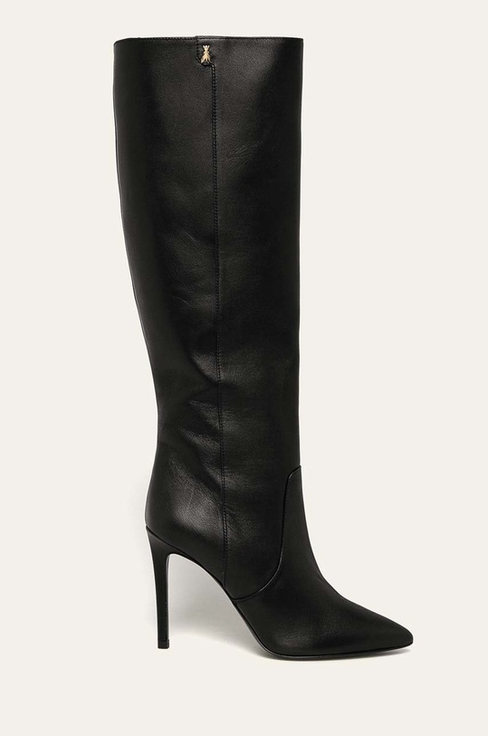 Patrizia Pepe - Ghete de piele peste 8 cm negru 2V9237.A3KW