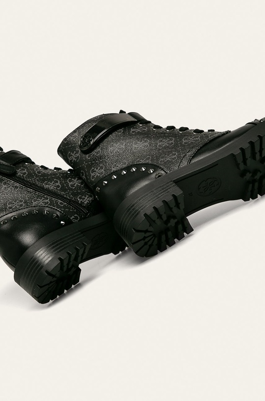 Guess Jeans - Nízké kozačky FL8HHA.FAL10 černá