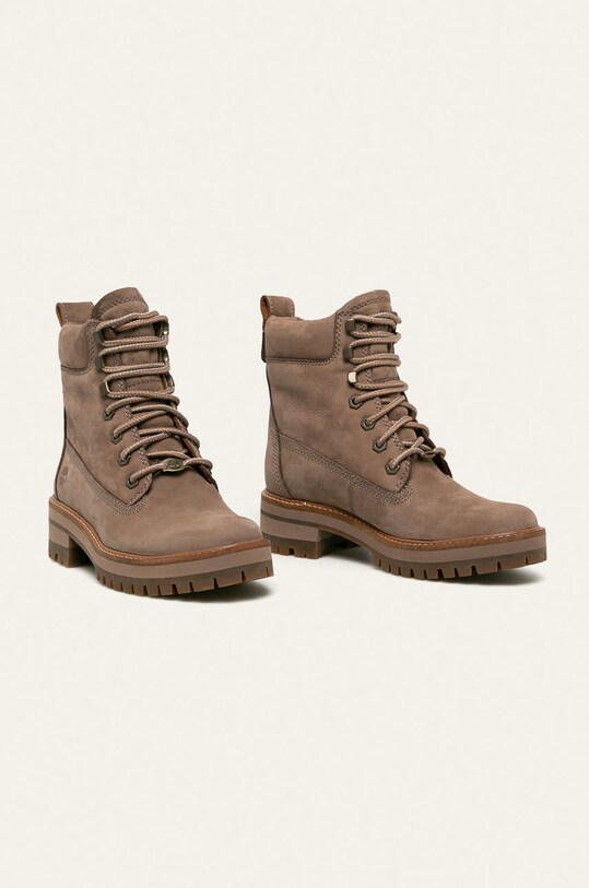 Timberland - Bocanci de piele Courmayeur Valley TB0A1RQX9291 gri AW19