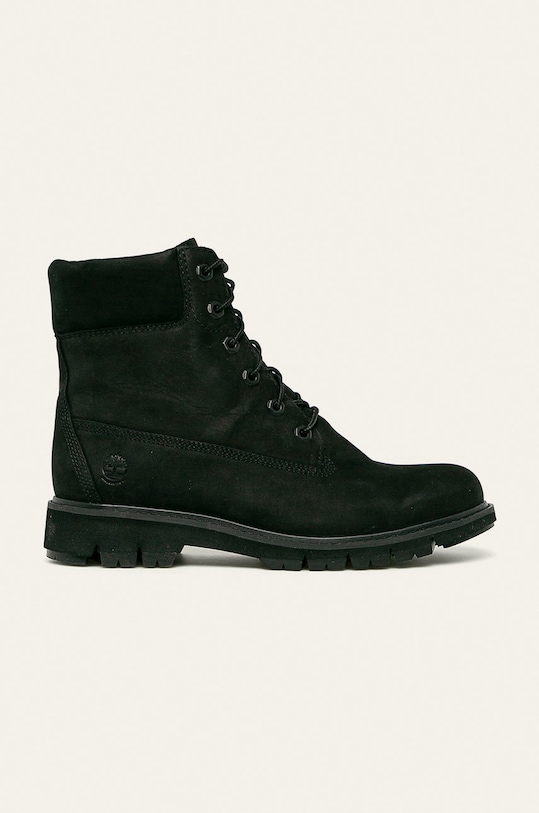 Timberland Kožené workery Lucia Way 6in Boot WP semišová koža čierna TB0A1SC40011