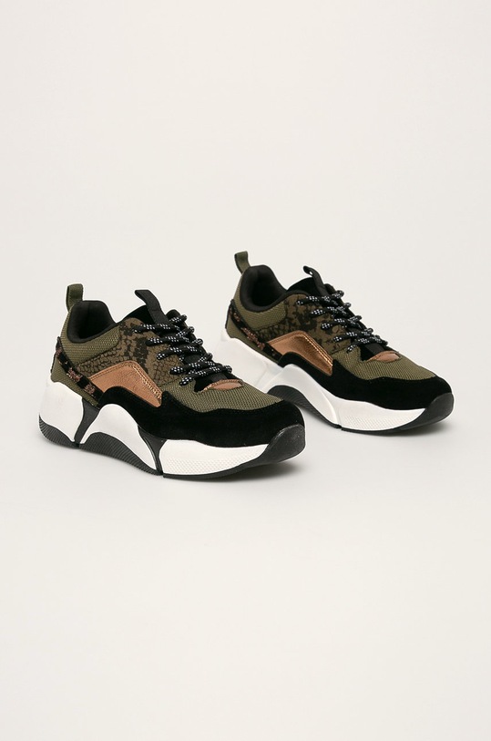 Bullboxer - Boty 077003F5S zelená AW19