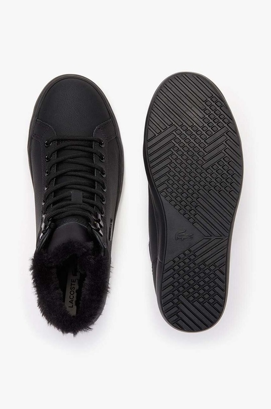Lacoste - Kožené kotníkové boty Straight Set Thermo 738CFA000502H