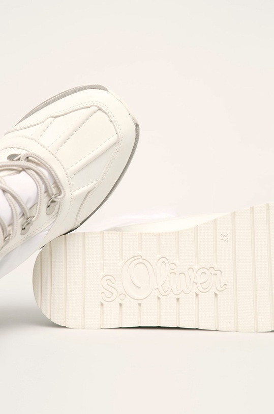 s. Oliver - Cizme de iarna alb 5.5.26243.33.107