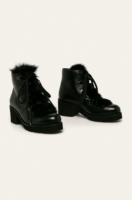 Solo Femme - Cizme de piele 86914.03.I91.000.52.00 negru AW19
