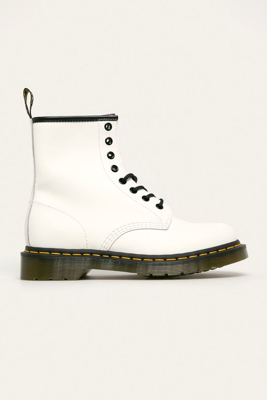 Dr. Martens leather biker boots