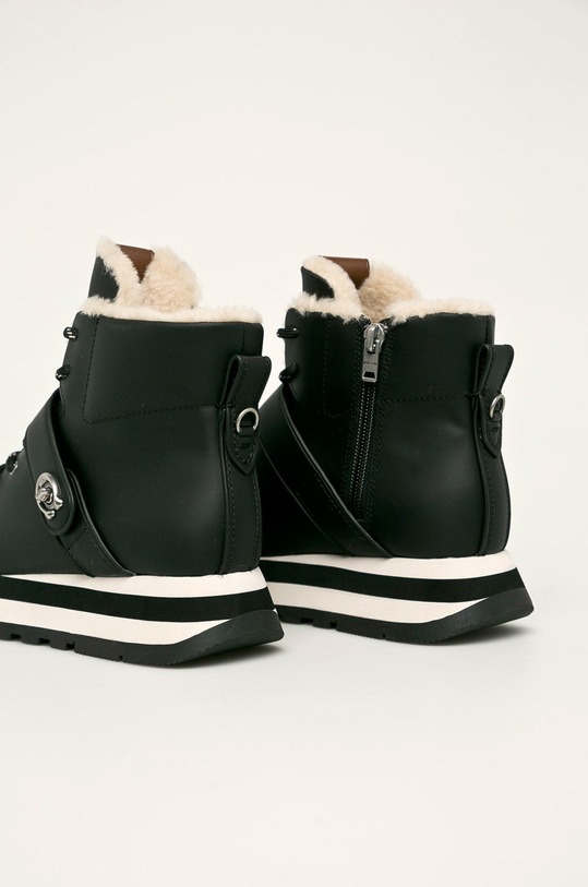 Încălțăminte Coach - Cizme de piele G4299 negru