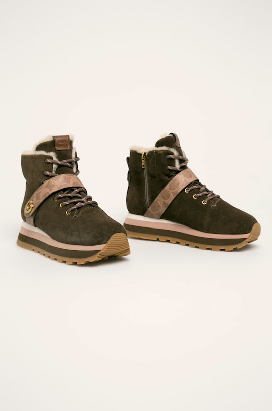Coach - Botine G4310 maro AW19