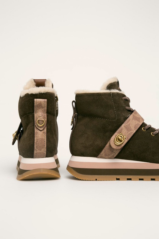 Încălțăminte Coach - Botine G4310 maro