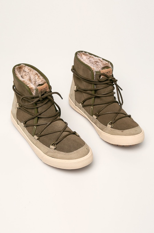 Roxy - Členkové topánky ARJB300020 zelená AW19